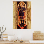 Poster Saint MICHAEL ARCHANGE avec diable (Cuisine)