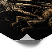 Poster Saint Michael Defend Us In Battle Archangel Christ (Coin)