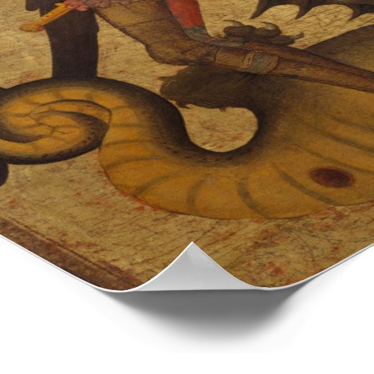 Poster Saint Michael et le Dragon (Coin)