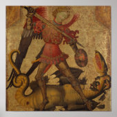 Poster Saint Michael et le Dragon (Devant)