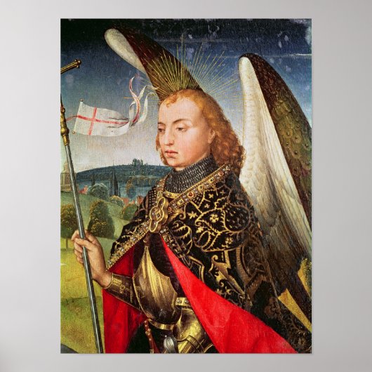 Poster Saint Michael l'Archange, 1460-66 (Devant)