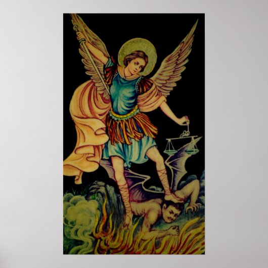 Poster Saint Michael L'ArchAngel (Devant)