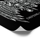 Poster Saint Michael Nous Défend En Bataille (Coin)