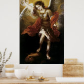 Poster Saint Michael par Murillo (Cuisine)