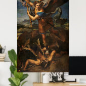Poster Saint Michael Vanquishing Satan (Bureau à domicile)