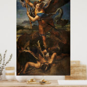 Poster Saint Michael Vanquishing Satan (Cuisine)