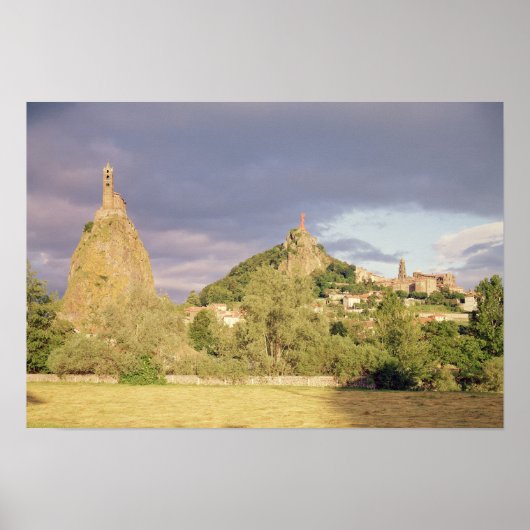 Poster Saint Michel d'Aiguilhe, le Rocher (Devant)