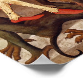 Poster Saint Michel et Saint François d'Assise, vers 1480 (Coin)