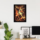 Poster Saint Michel l'Archange (Bureau à domicile)