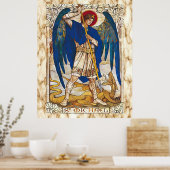 Poster Saint Michel l'Archange Angel Saint (Cuisine)