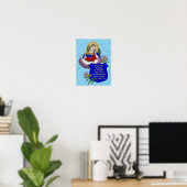 Poster Saint Michel l'Archange (M 009) (Bureau à domicile)