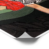 Poster Saint Michel l'Archange Peinture d'Alfred Fox (Coin)