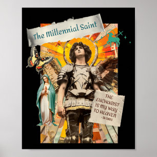 Poster Saint millénaire L'Eucharistie Chemin vers le Ciel