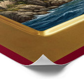 Poster Saint Nicholas orthodox  icon (Coin)