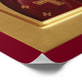 Poster Saint Nicholas orthodox  icon (Coin)