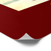 Poster SAINT NICHOLAS sur CHRISTMAS EVE Vintage Imprimer (Coin)