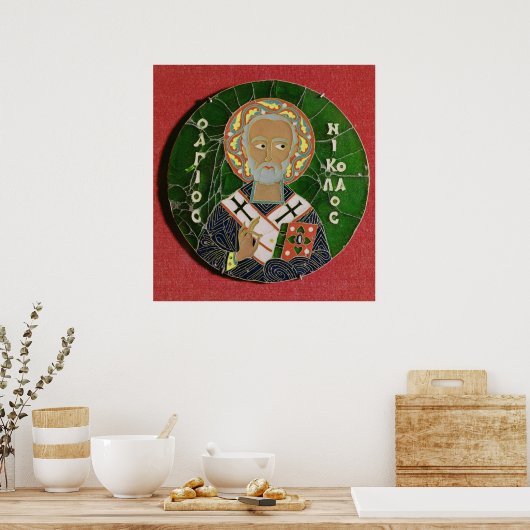 Poster Saint Nicolas (Cuisine)