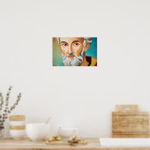 Poster Saint Nicolas généreux (Cuisine)