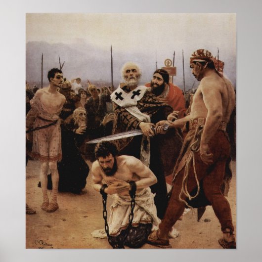 Poster Saint Nicolas sauve trois innocents de la mort (Devant)