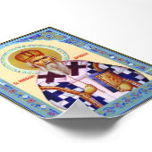 Poster Saint Nikolai serbe (Coin)