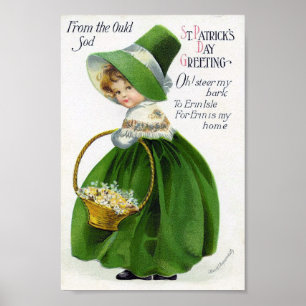 Poster Saint Patrick de Victoria