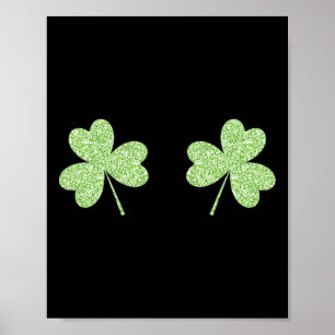 Poster Saint-Patrick Fête du Trèfle Sein Saint-Patrick