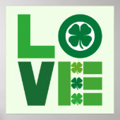Poster Saint Patrick Love (Devant)