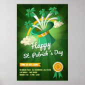 Poster Saint Patrick's Day (Devant)