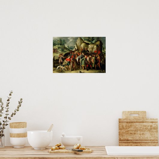 Poster Saint Paul conduisit à Damas après sa conversion (Cuisine)