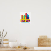 Poster Saint Paul dans le design (Cuisine)