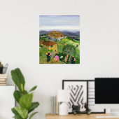 Poster Saint Paul de Vence (Bureau à domicile)