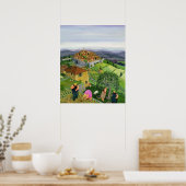 Poster Saint Paul de Vence (Cuisine)