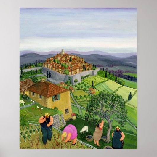 Poster Saint Paul de Vence (Devant)