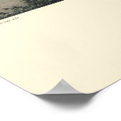 Poster Saint Paul, MN Carte panoramique - 1853 (Coin)