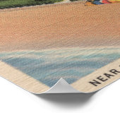 Poster Saint-Pétersbourg, Floride - Aérien de Don Ce-Sar (Coin)