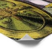 Poster Saint Philomène est jugé devant l'empereur Dioclét (Coin)