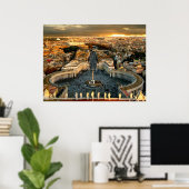 Poster Saint Pierre du Vatican Carré (Bureau à domicile)