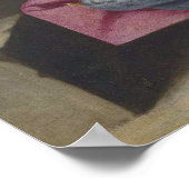 Poster Saint Praxedis — Vermeer (1655) (Coin)