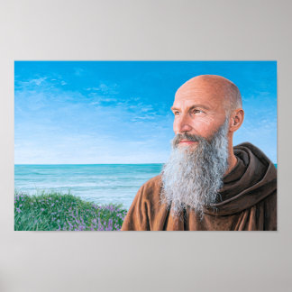 Poster Saint Raymond de Peñafort : La foi sur les vagues