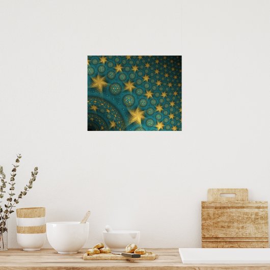 Poster Saint-Rémy revisité (Cuisine)