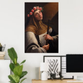 POSTER SAINT ROSE DE LIMA (Bureau à domicile)