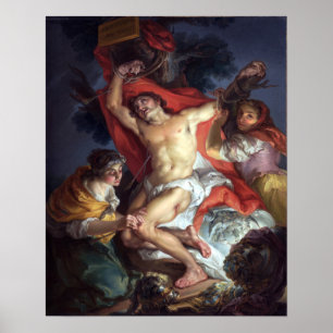 Poster Saint SebastiAn de Vicente López y Portaña