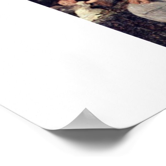 Poster Saint-Sébastien Par Titien (Coin)