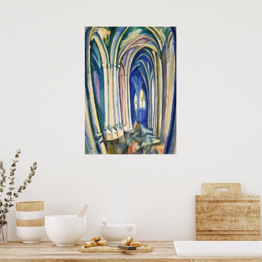 Poster Saint-Séverin | Robert Delaunay | (Cuisine)