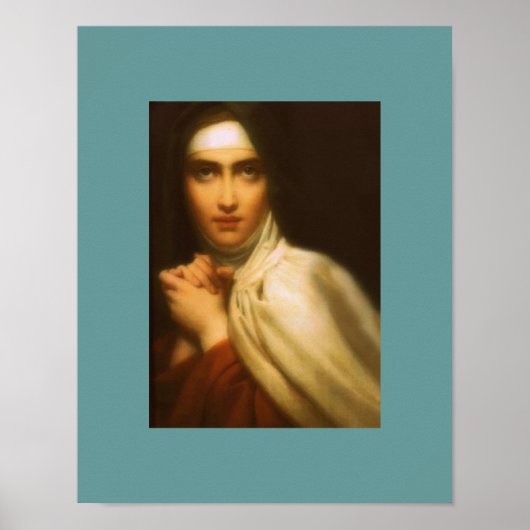 POSTER SAINT TERESA D'AVILA (Devant)