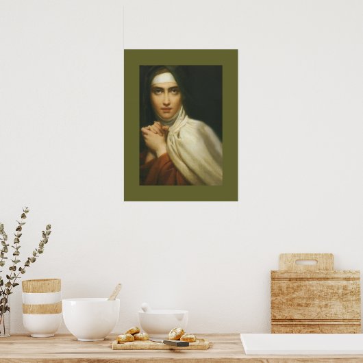 POSTER SAINT TERESA D'AVILA (Cuisine)