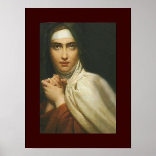 POSTER SAINT TERESA D'AVILA (Devant)