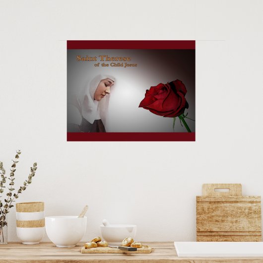 Poster Saint-Thérèse (Cuisine)