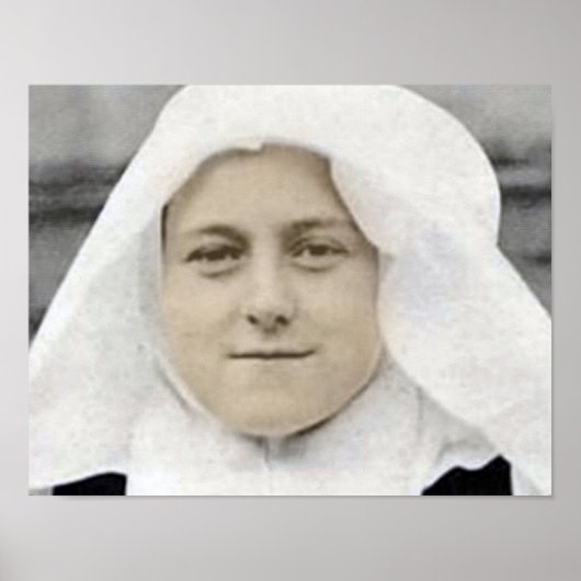 Poster Saint Thérèse de Lisieux (Devant)
