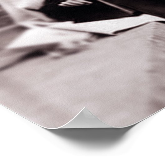 Poster Saint-Thérèse de Lisieux. (Coin)